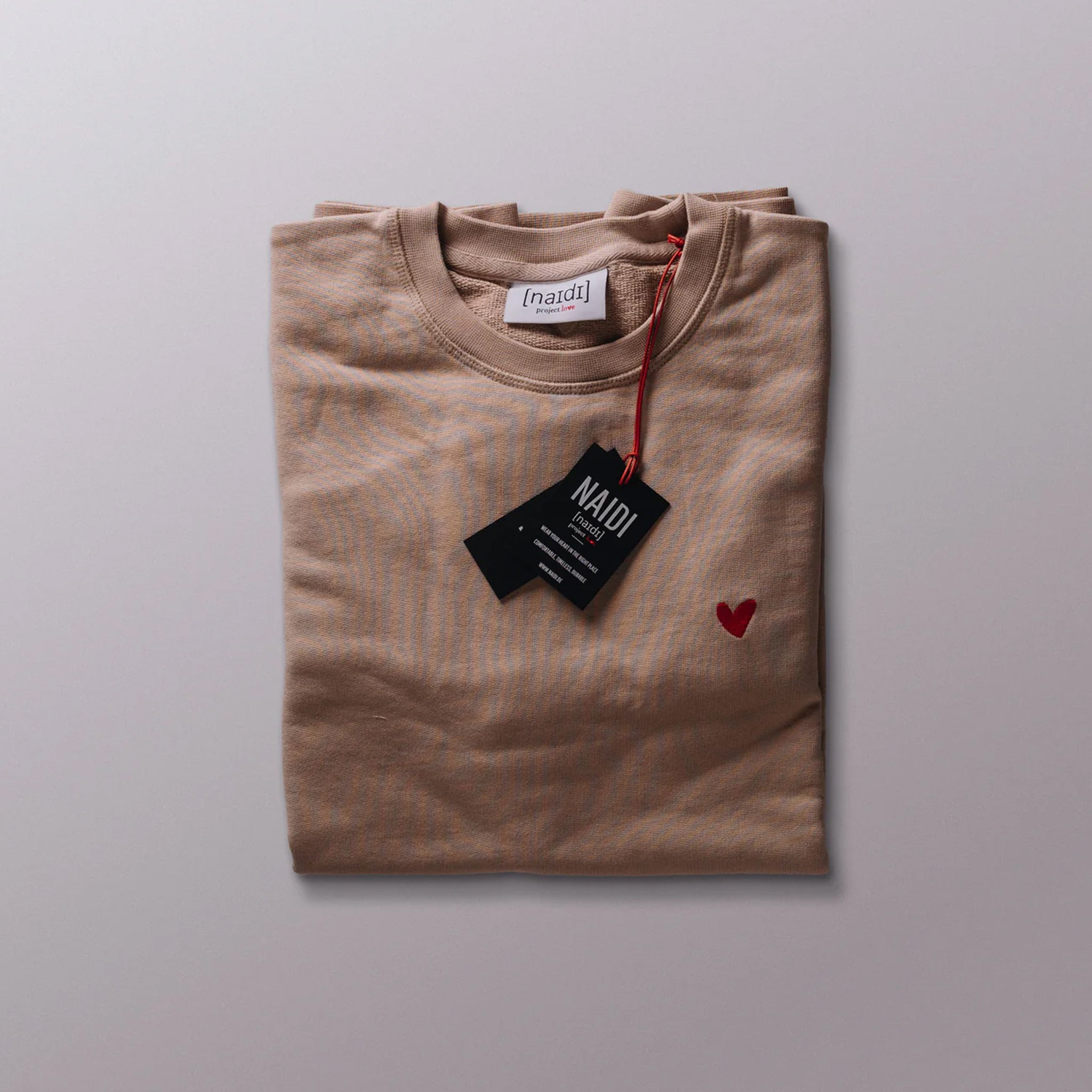 Sweatshirt mit Herz Logo