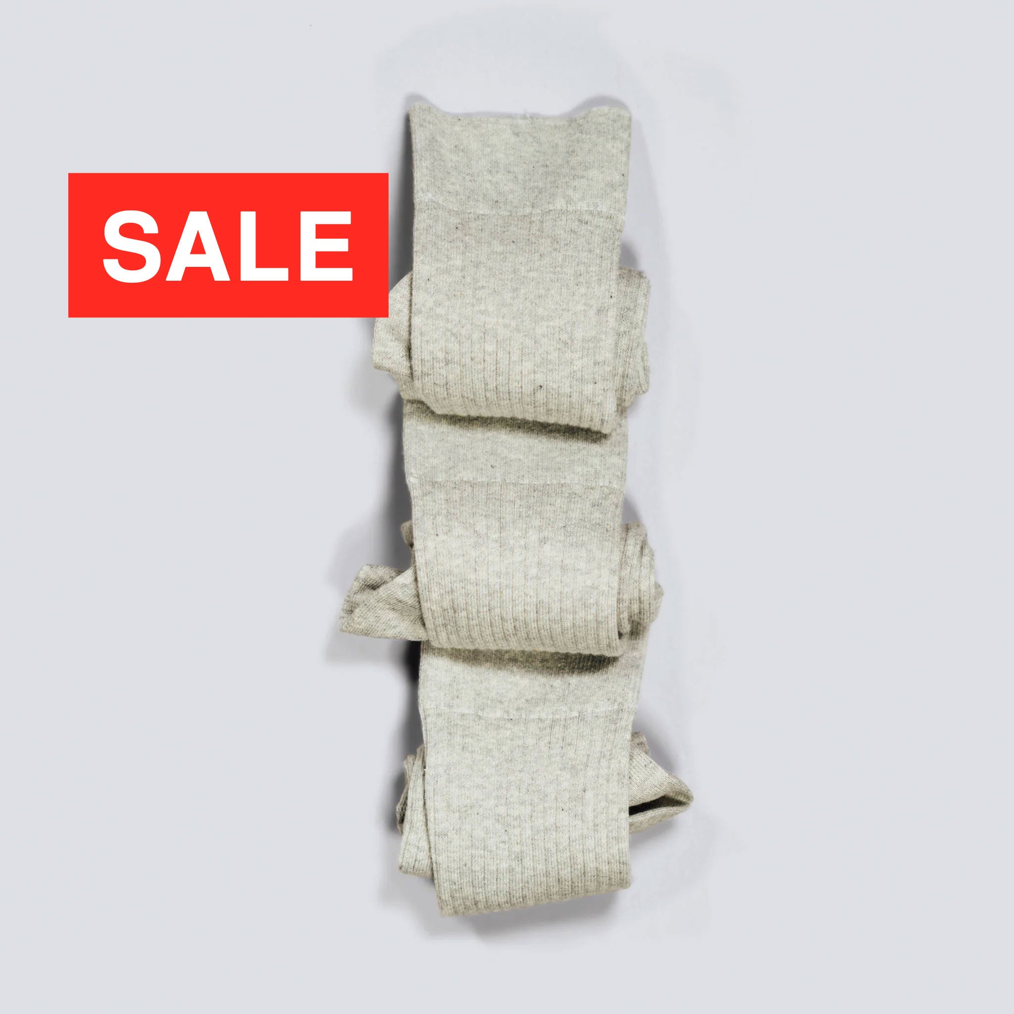 Gerippte Socken aus Baumwolle 3er Pack