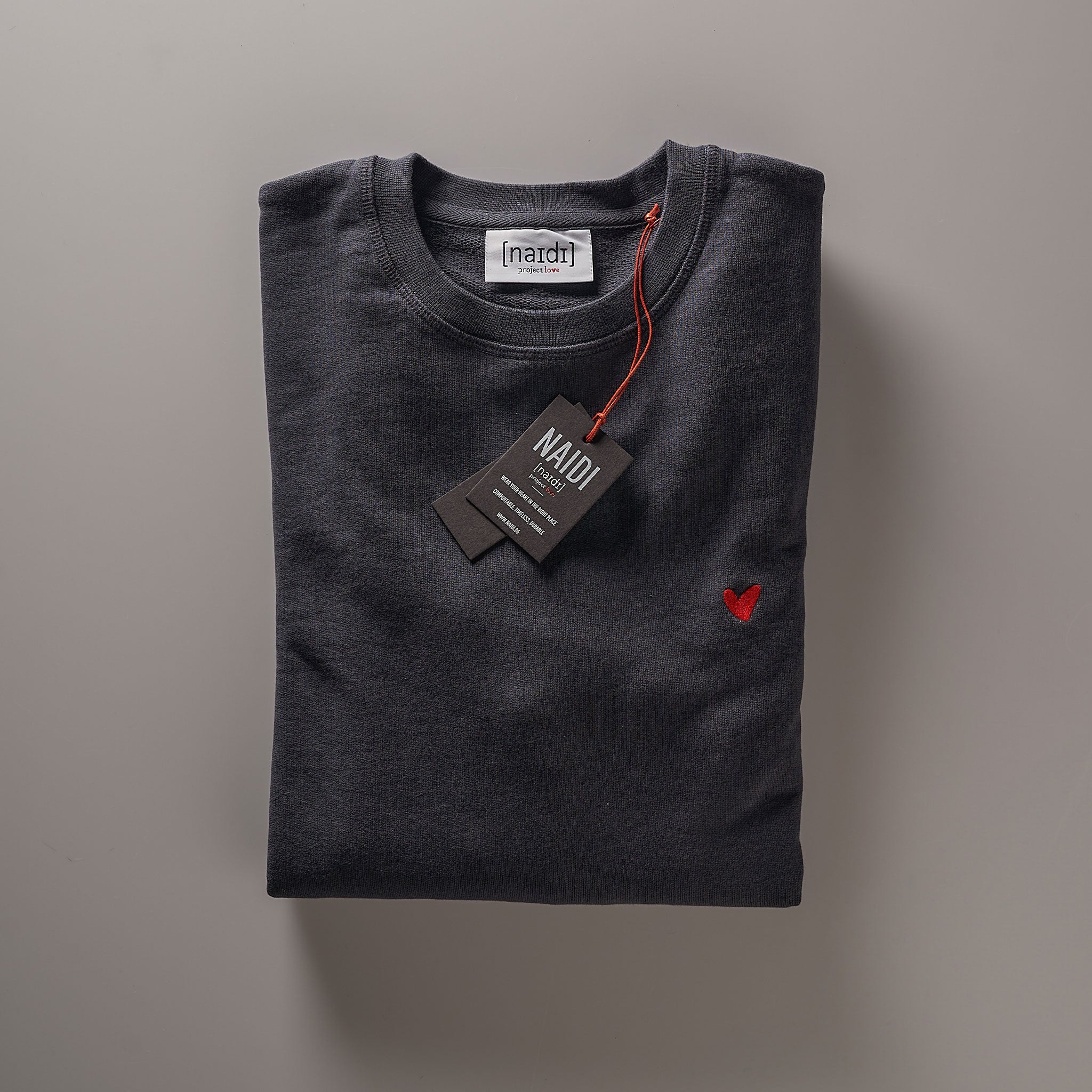 Sweatshirt mit Herz Logo