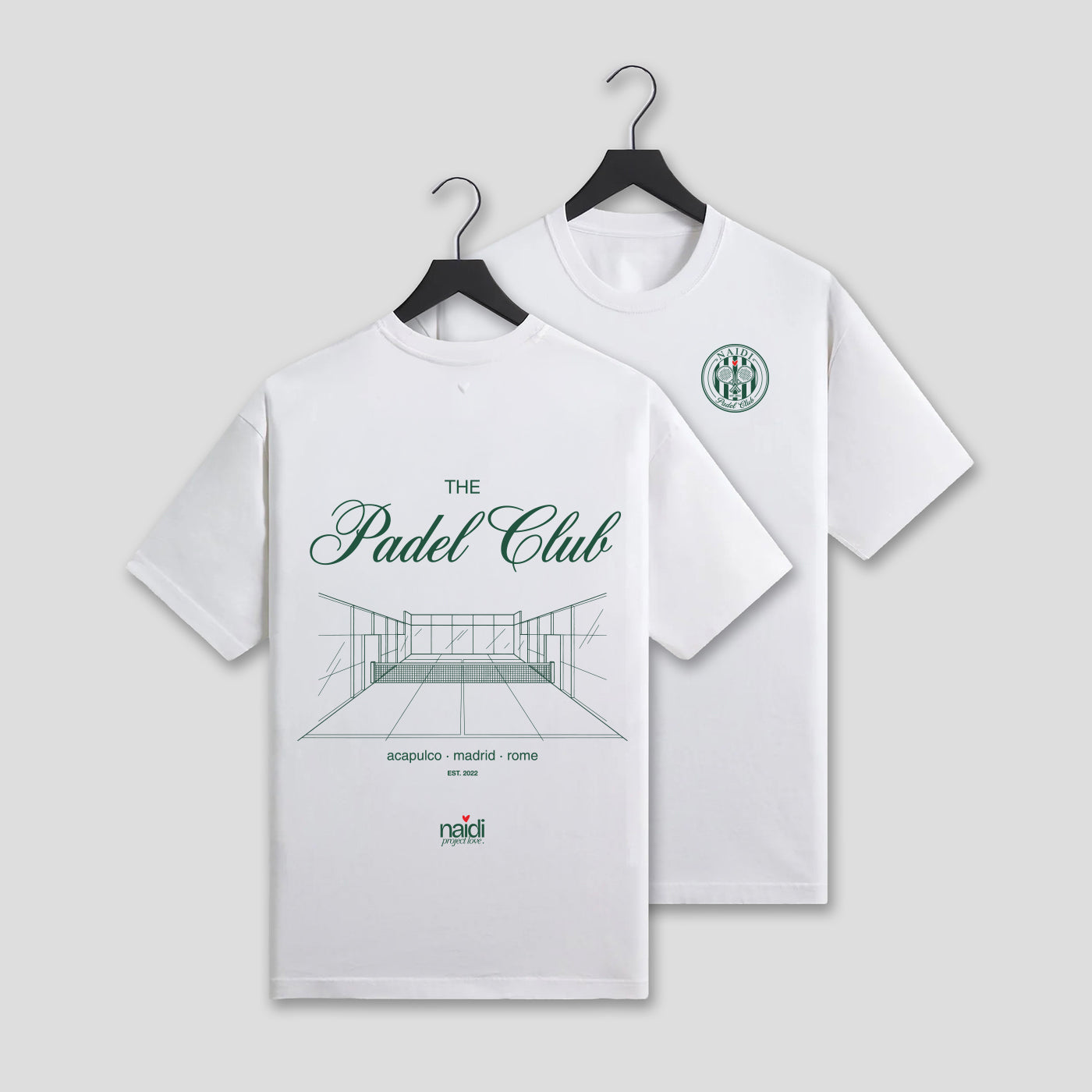 NAIDI Padel Club Tee (limitiert)