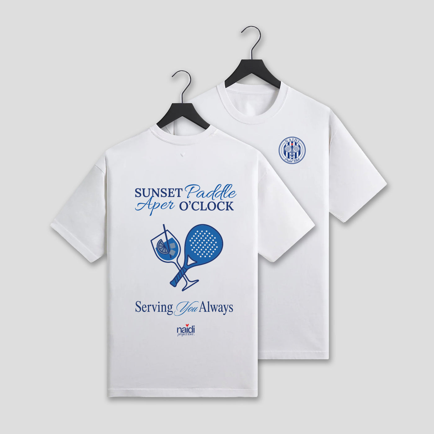 NAIDI Apero & Paddel Tee (limitiert)