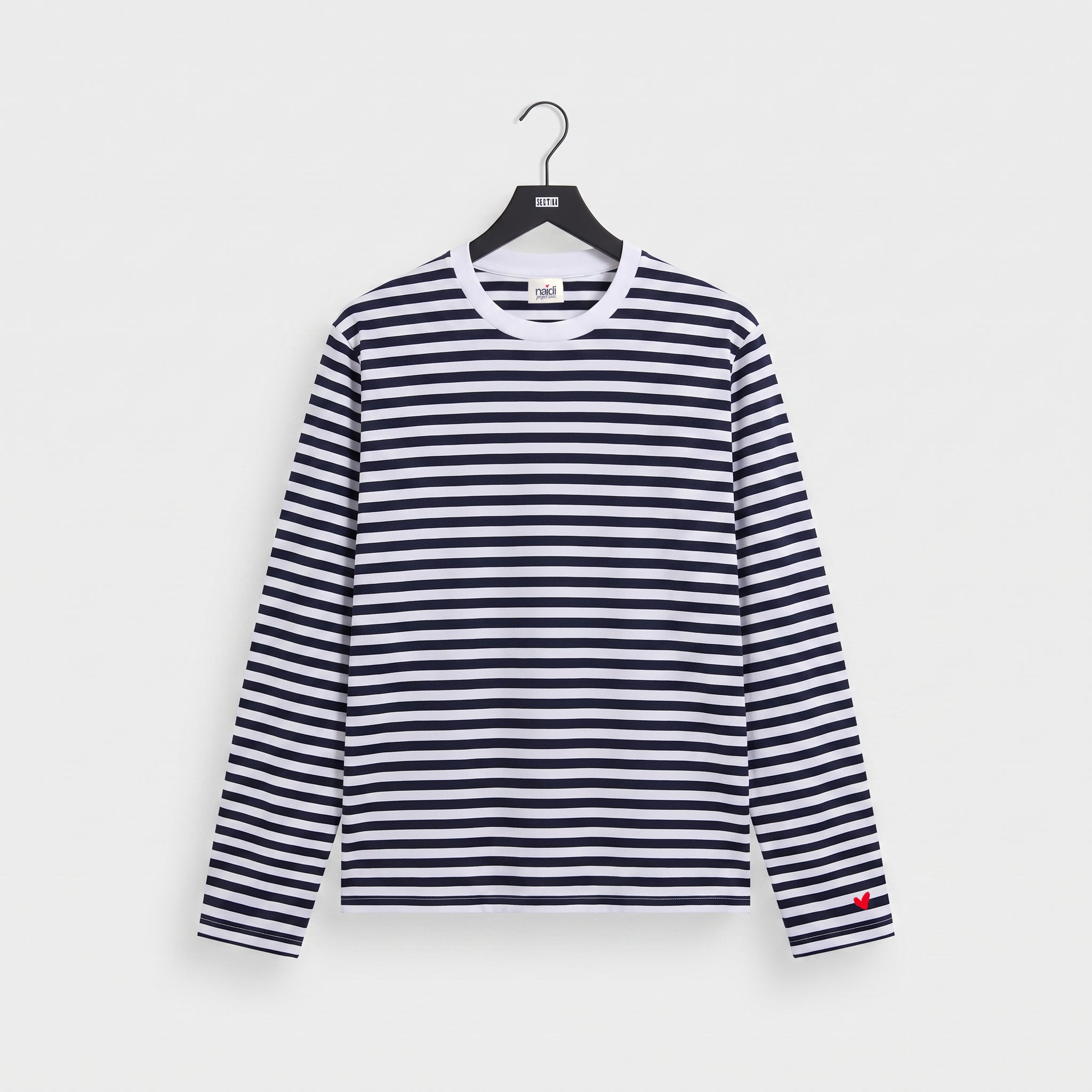 Herren Longsleeve mit Herz Logo (Ärmel)