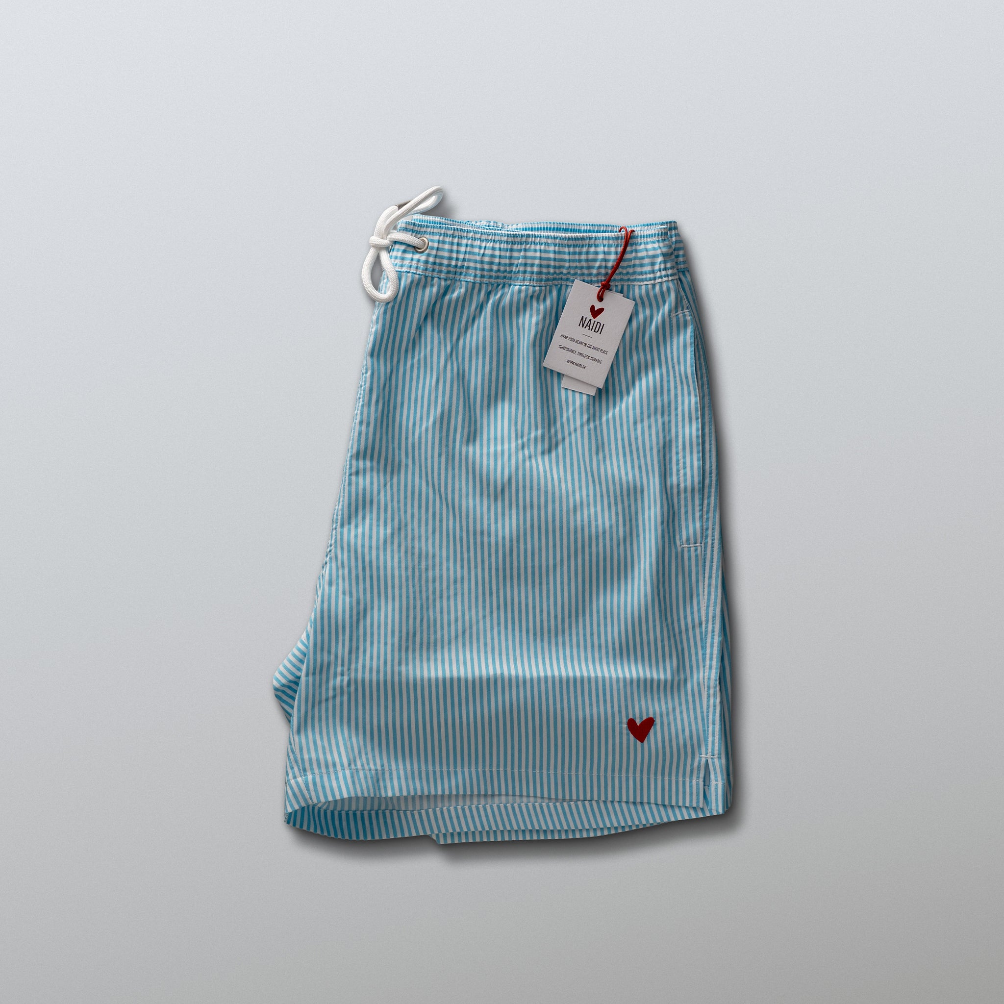 Premium Swim Shorts mit Herz Logo