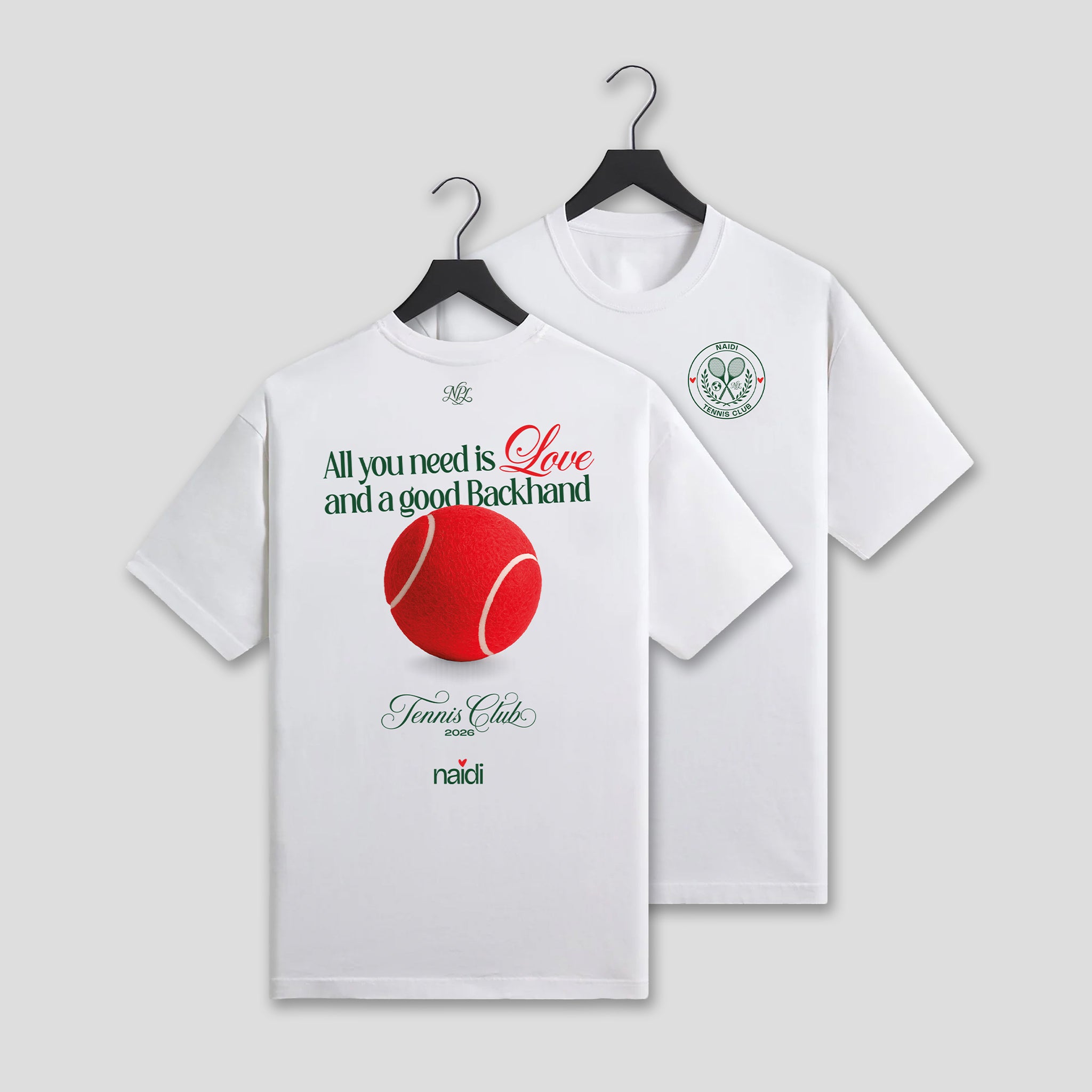 NAIDI Tennis Backhand Tee