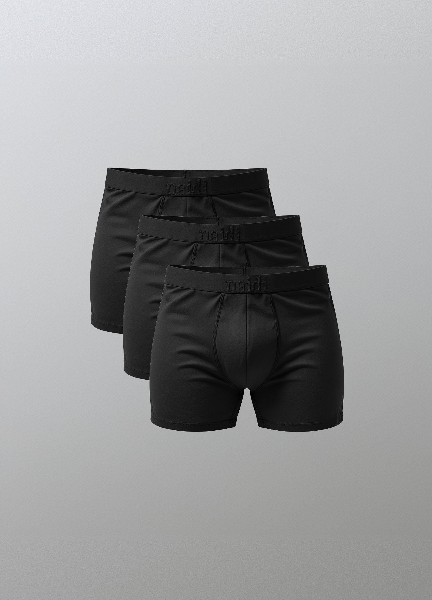 Boxershorts 3er- Pack 'Grey'