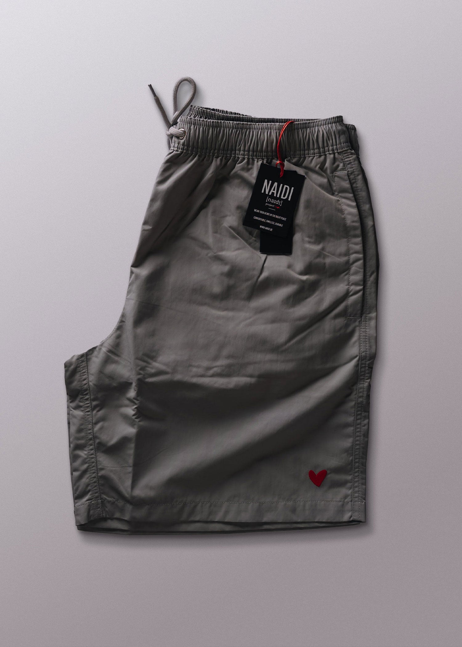 Premium Swim Shorts mit Herz Logo