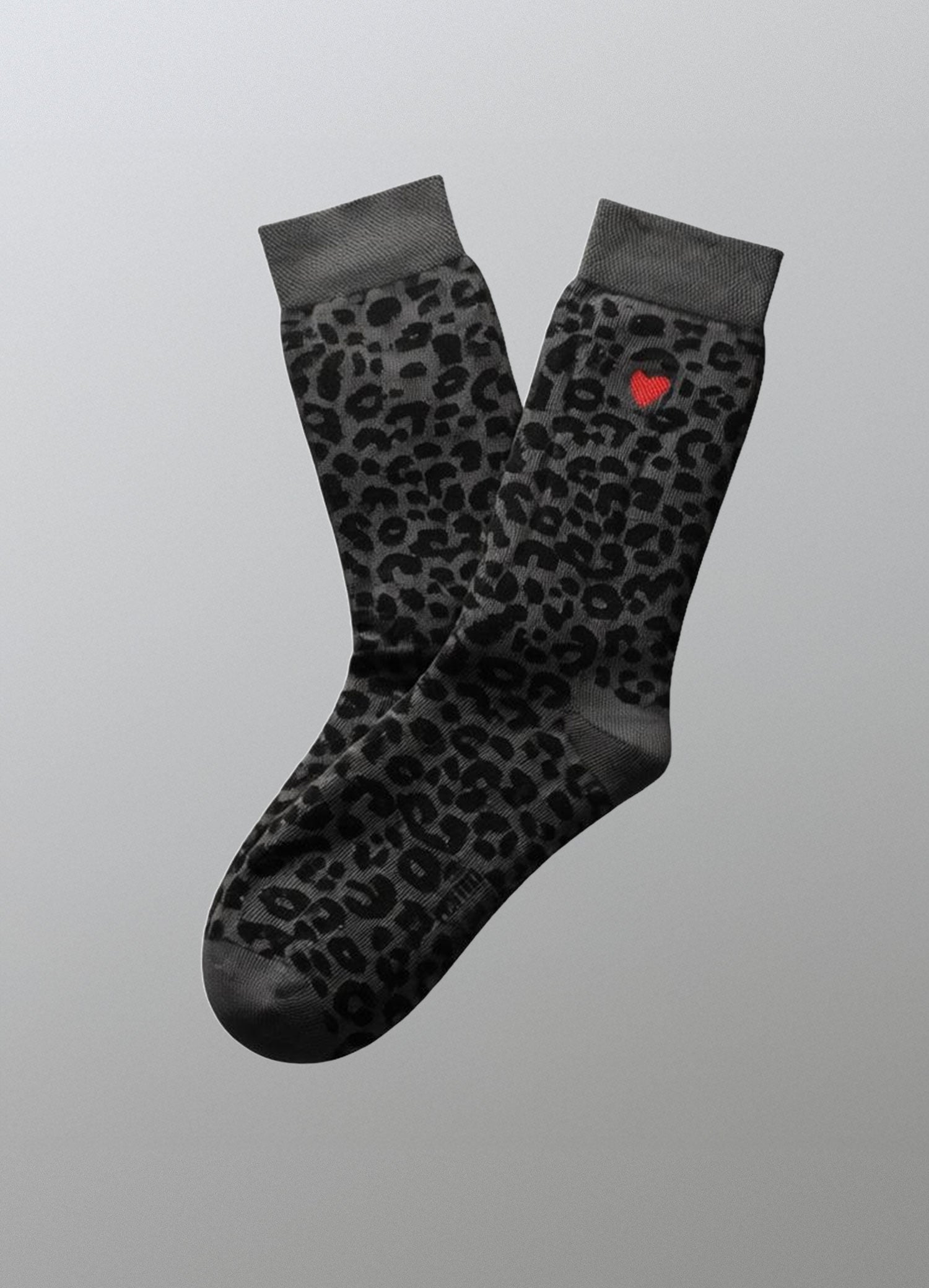 Damen Leo Socken aus Baumwolle mit Herz Logo