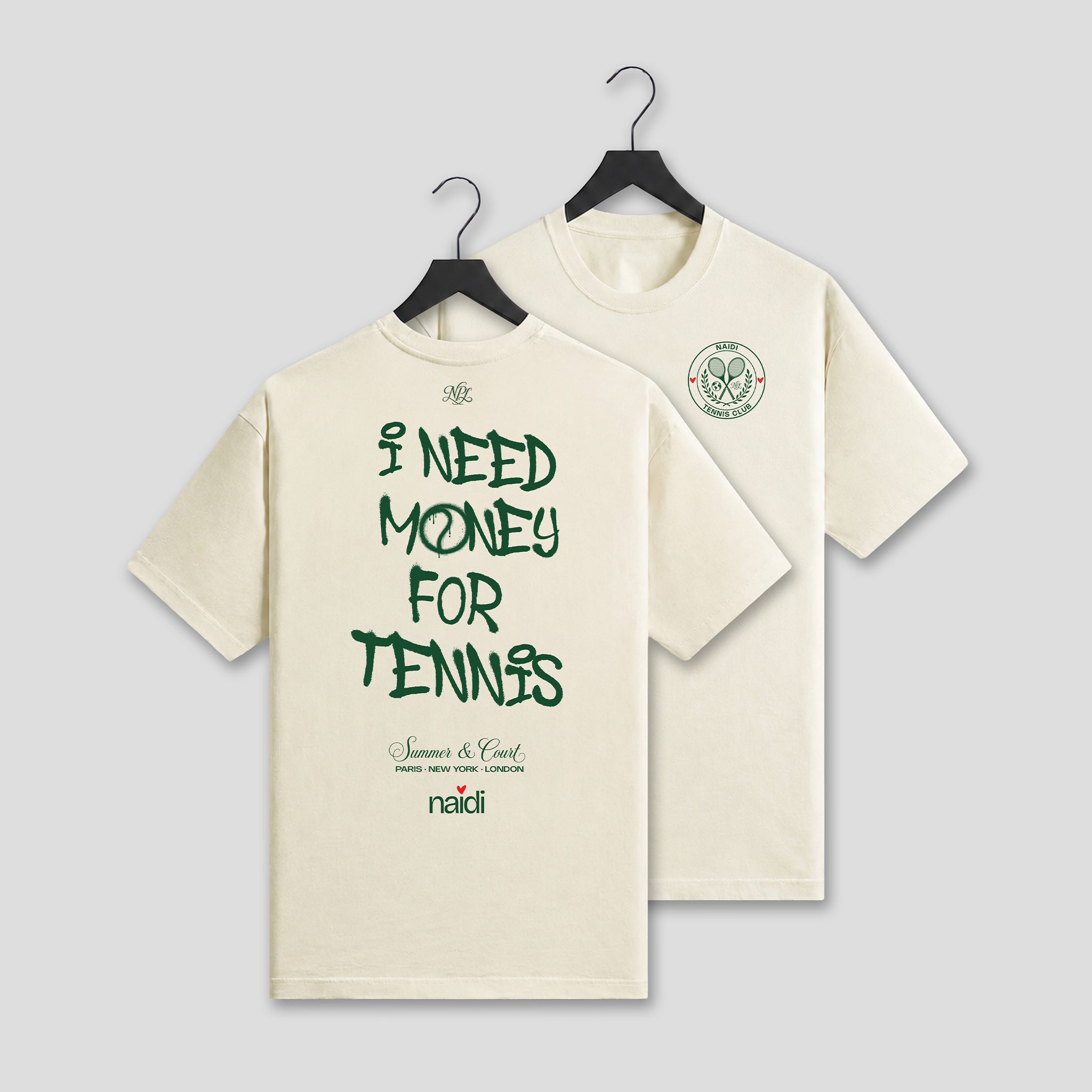 NAIDI Tennis Money Tee