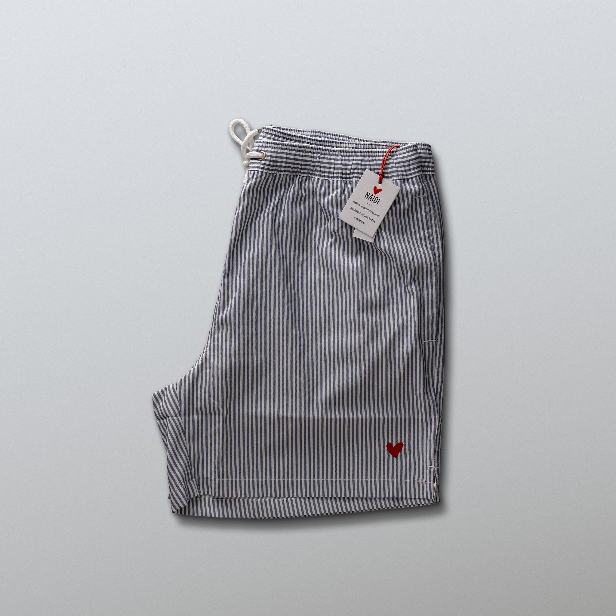 Premium Swim Shorts mit Herz Logo