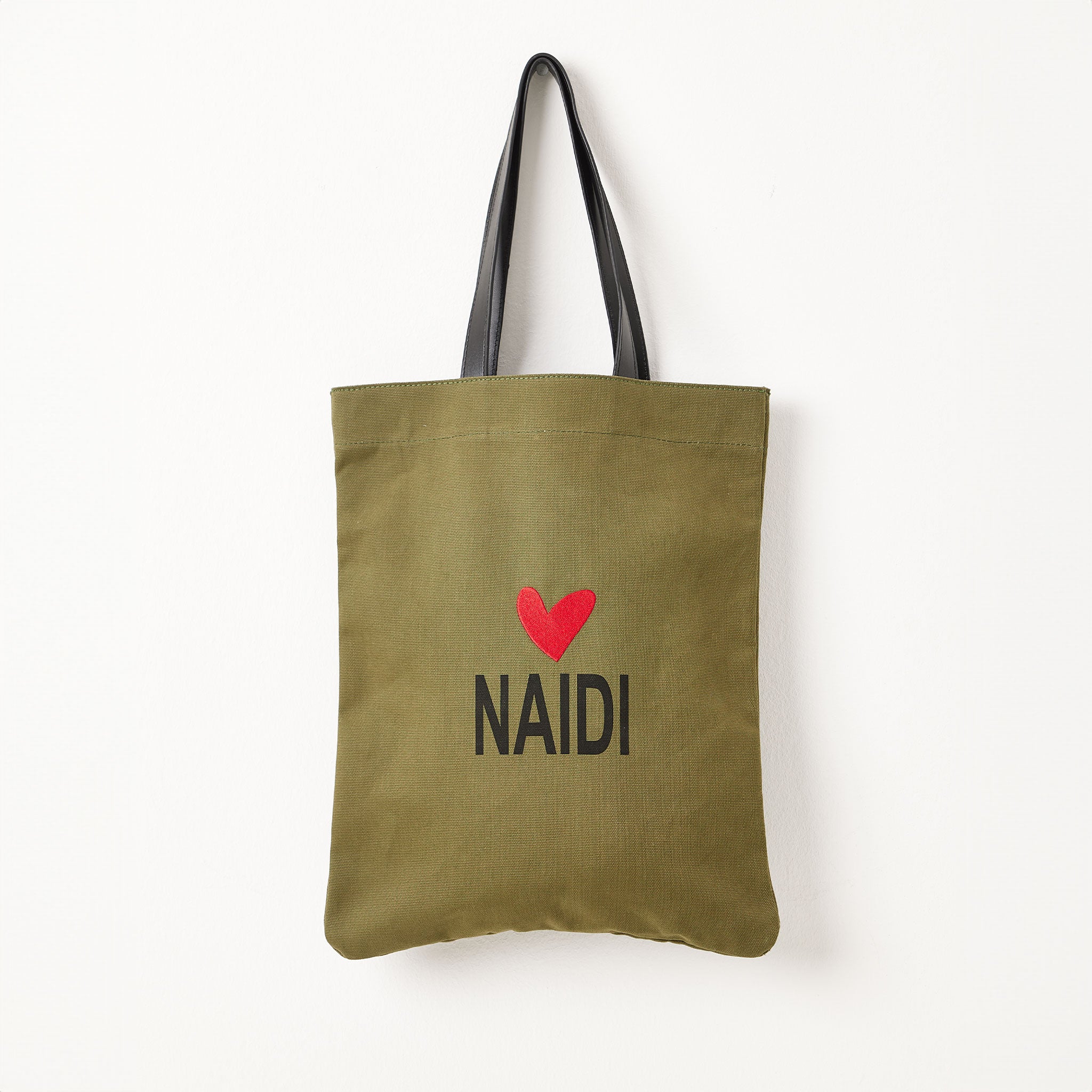 Shopping Bag mit Herz Logo