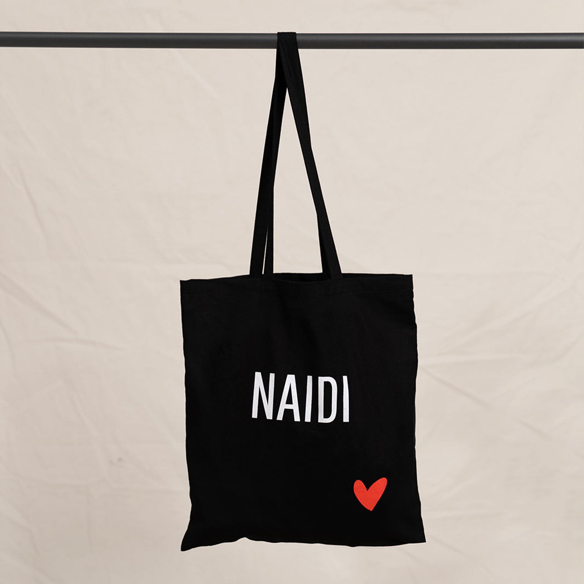 Jute Bag mit Herz Logo