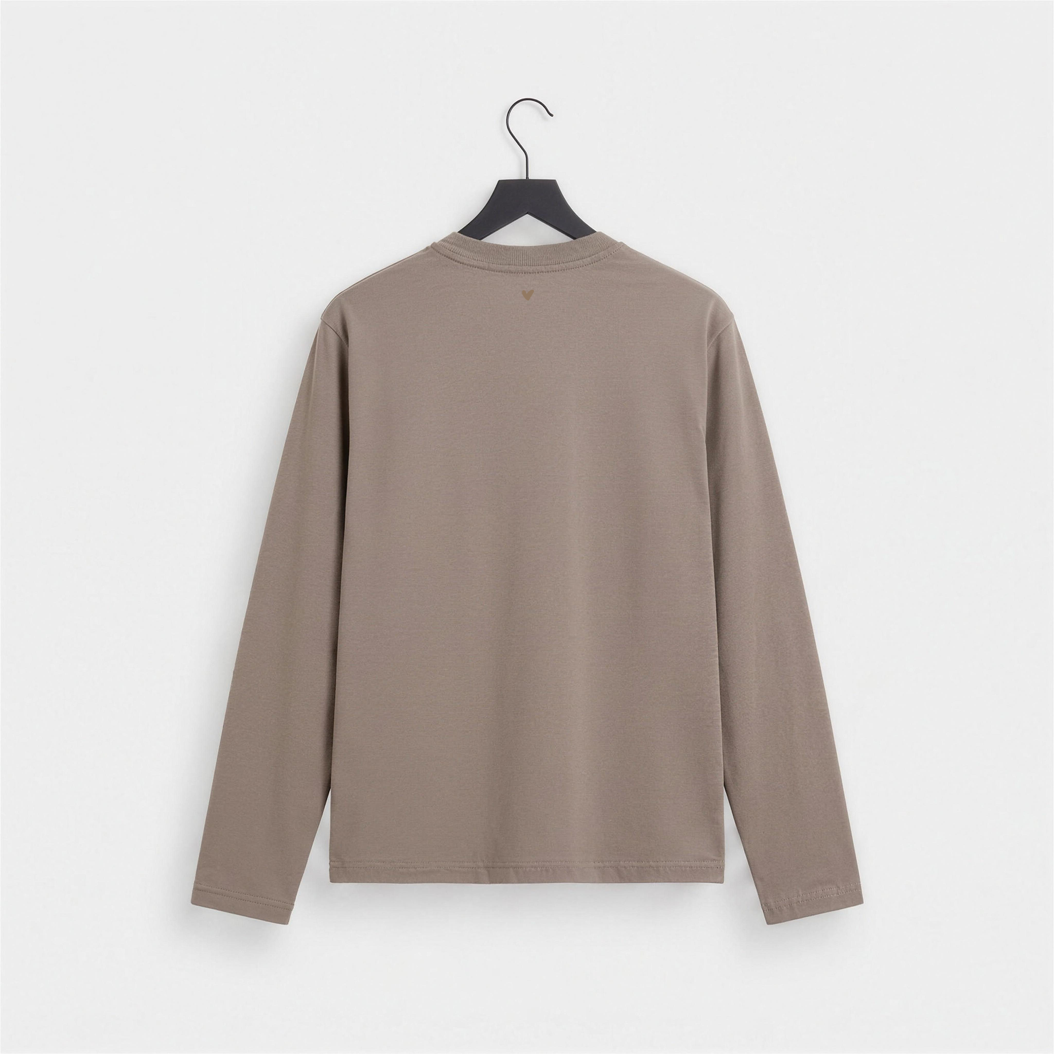 Herren Longsleeve mit Herz Logo (Ärmel)