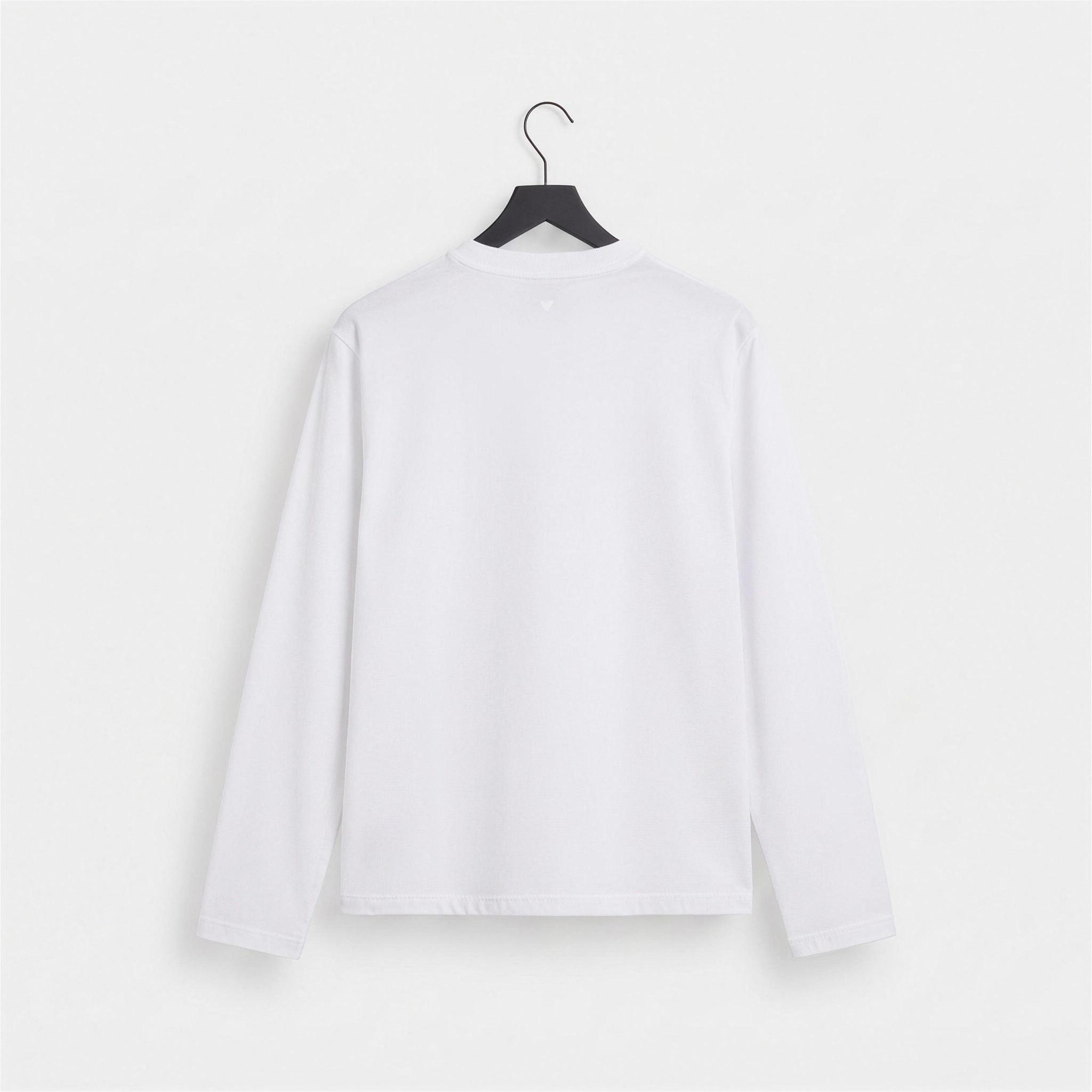 Herren Longsleeve mit Herz Logo (Ärmel)