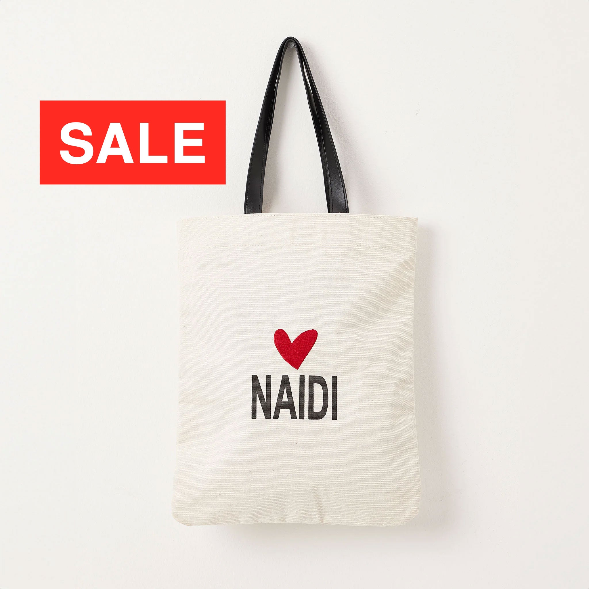 Shopping Bag mit Herz Logo