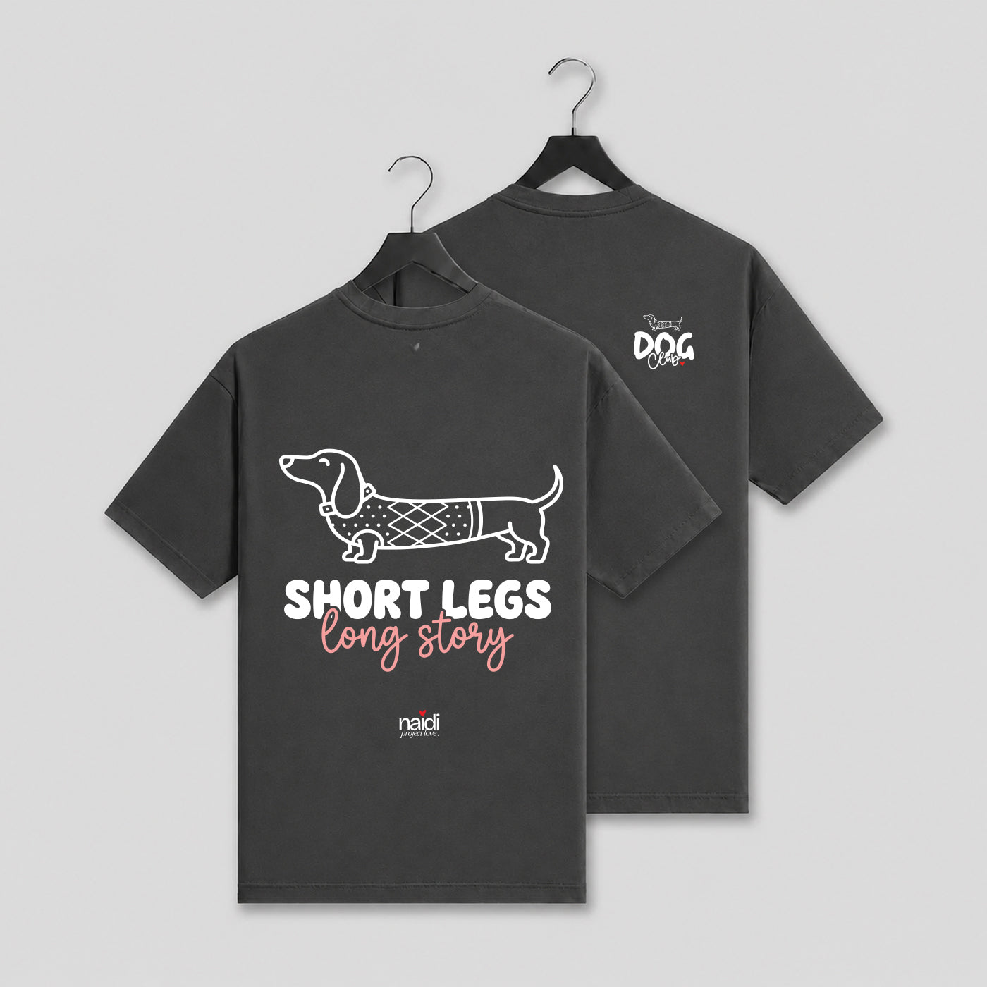 NAIDI Dog Short Legs Tee (limitiert)