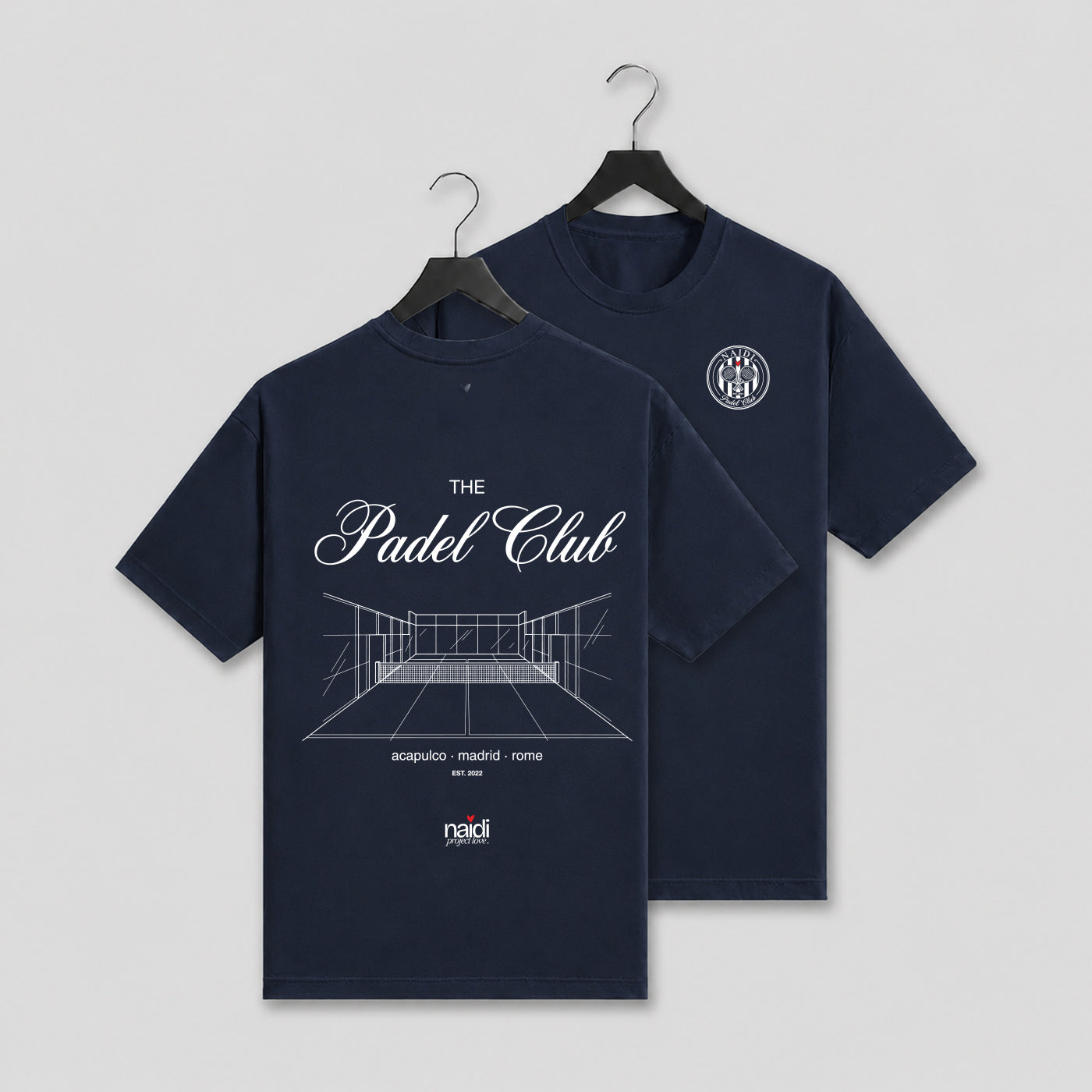 NAIDI Padel Club Tee (limitiert)