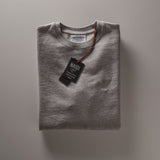 Sweatshirt mit Ton in Ton Herz Logo