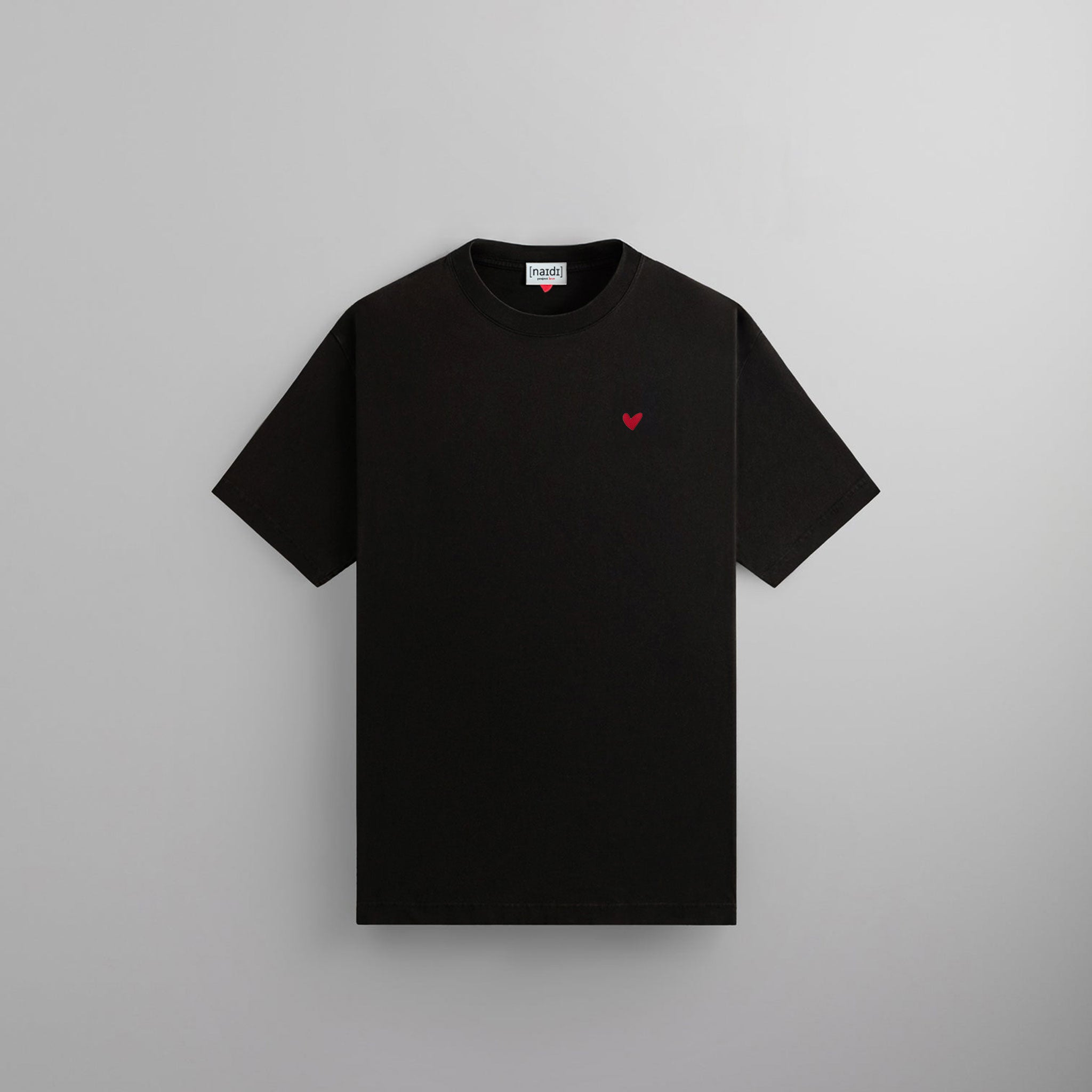 Oversized T-Shirt mit Herz Logo