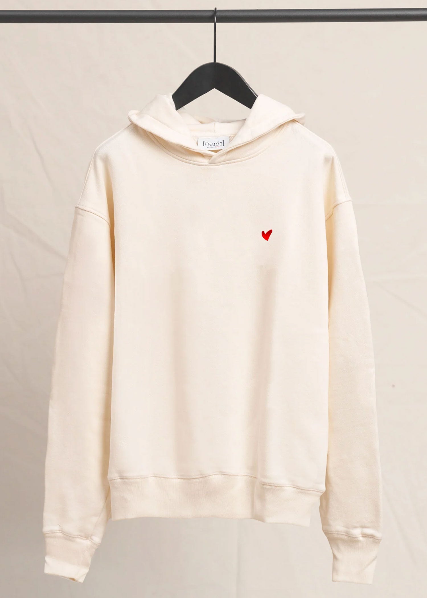 Oversized Hoodie mit Herz Logo