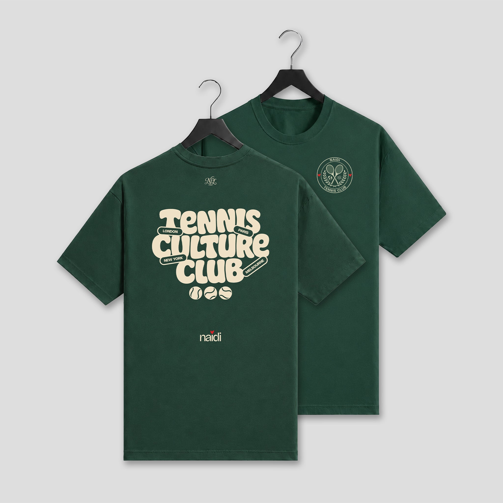 NAIDI Tennis Culture Tee