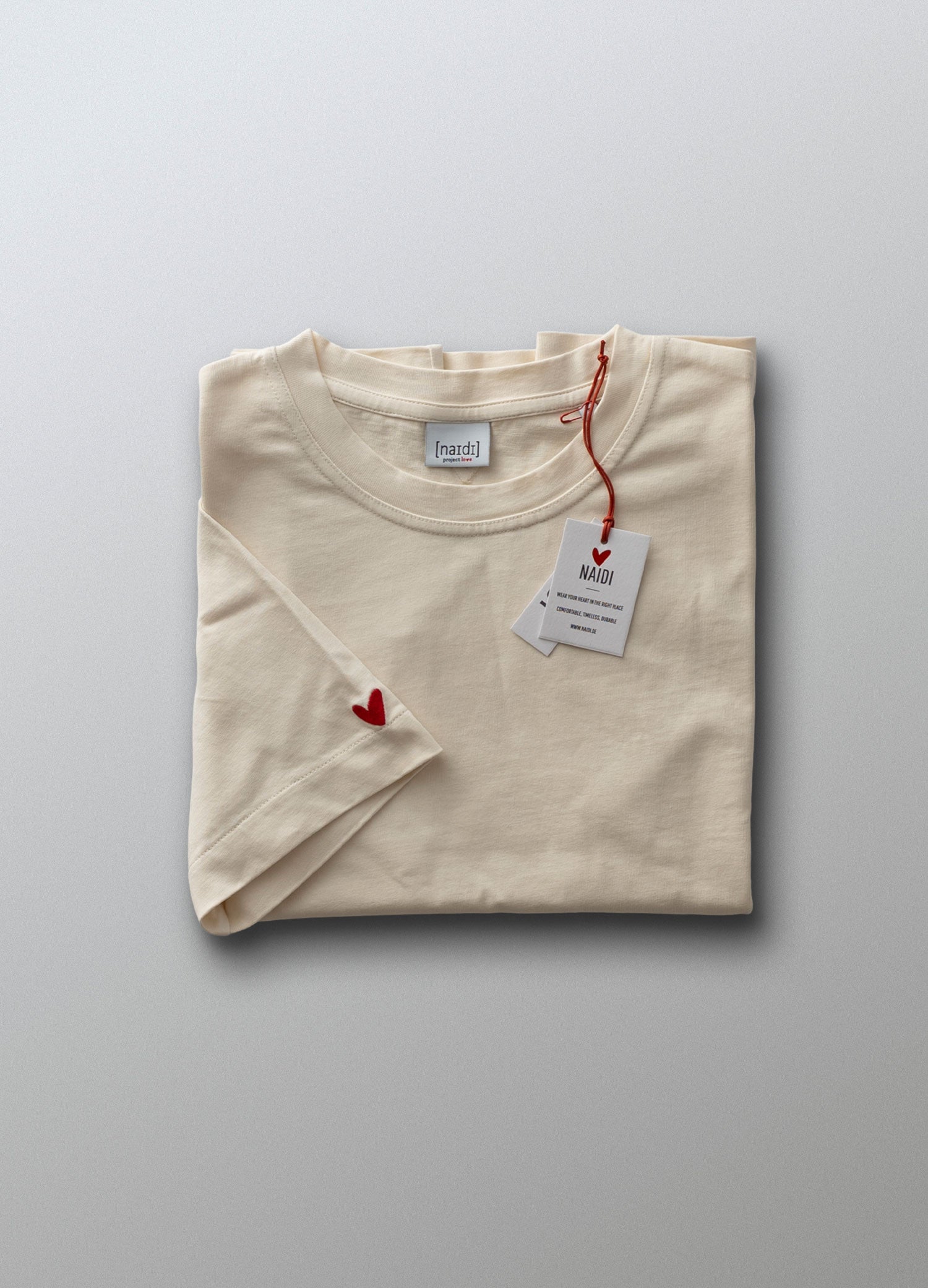 Damen T-Shirt mit Herz Logo (Arm)