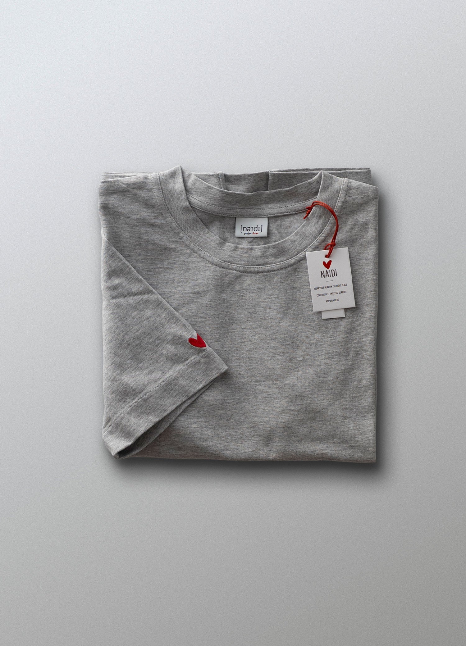 Damen T-Shirt mit Herz Logo (Arm)