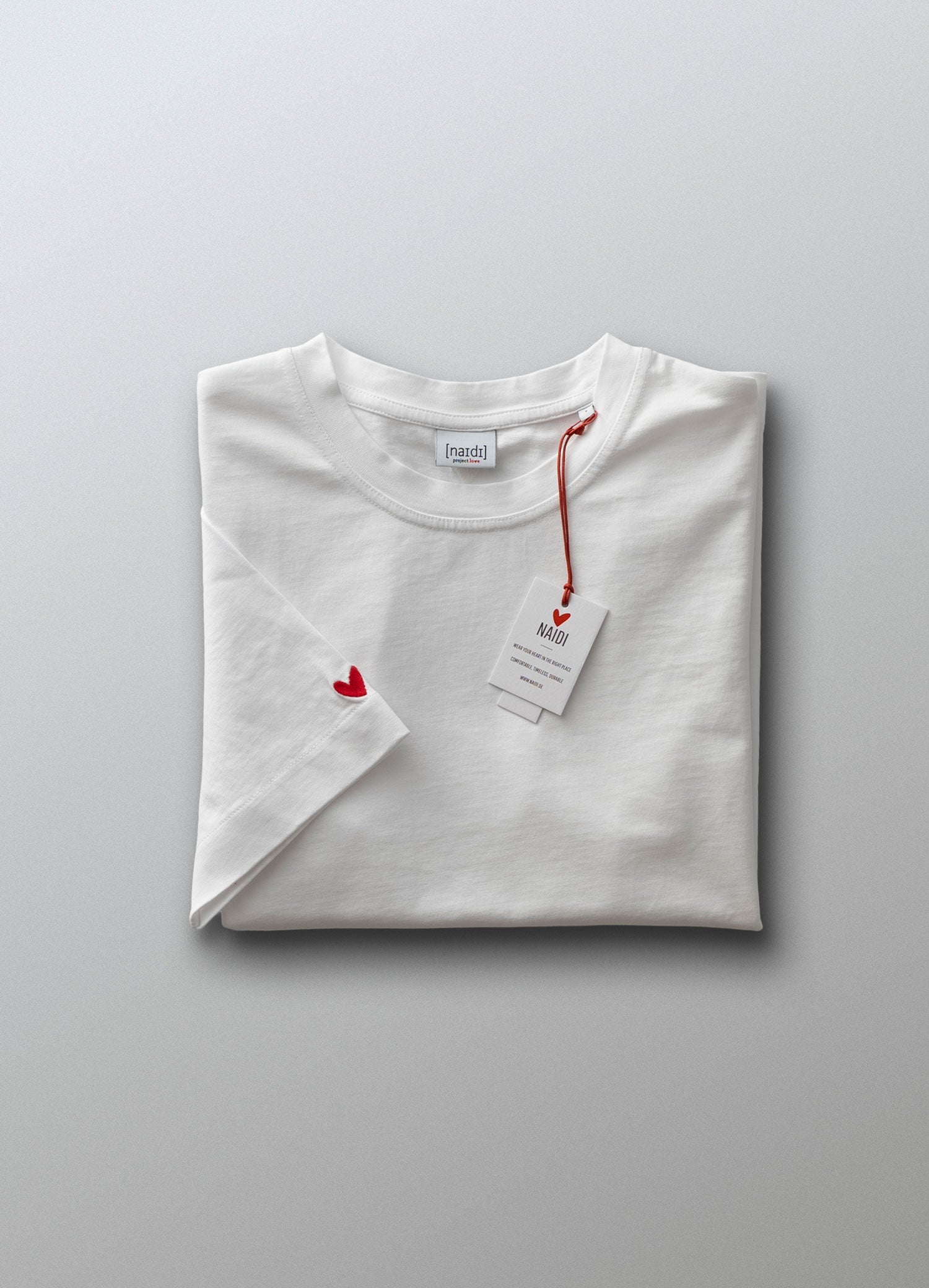 Damen T-Shirt mit Herz Logo (Arm)