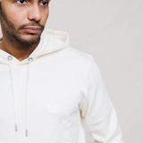 Hoodie mit Ton in Ton Herz Logo