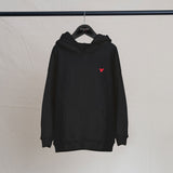 Kinder Hoodie mit rotem Herz Logo