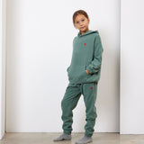 Kinder Hoodie mit rotem Herz Logo