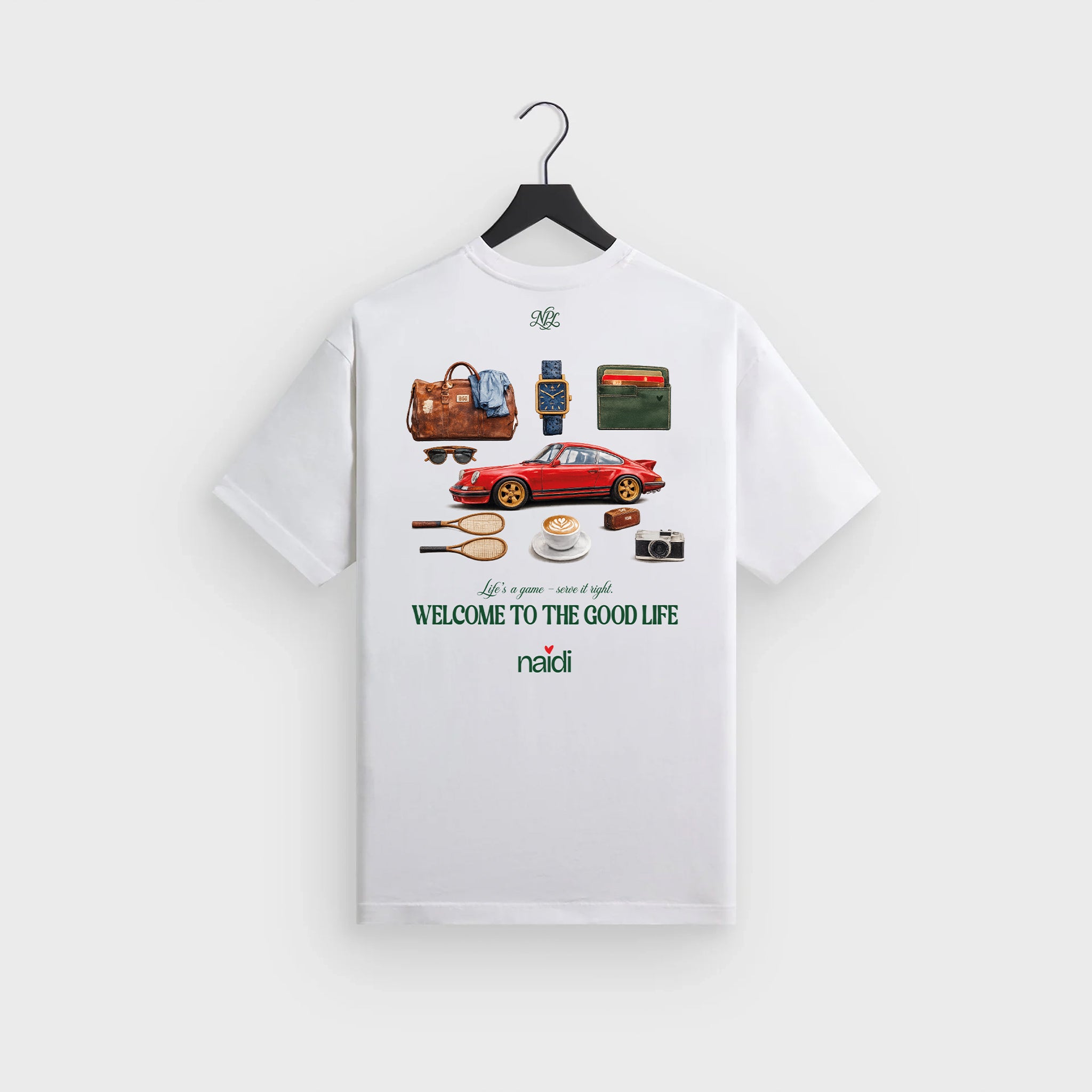 NAIDI Tennis Good Life Tee