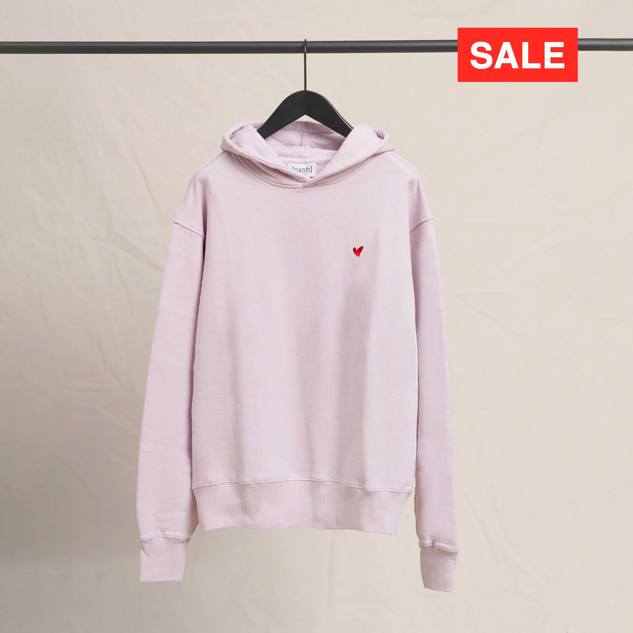 Oversized Hoodie mit Herz Logo