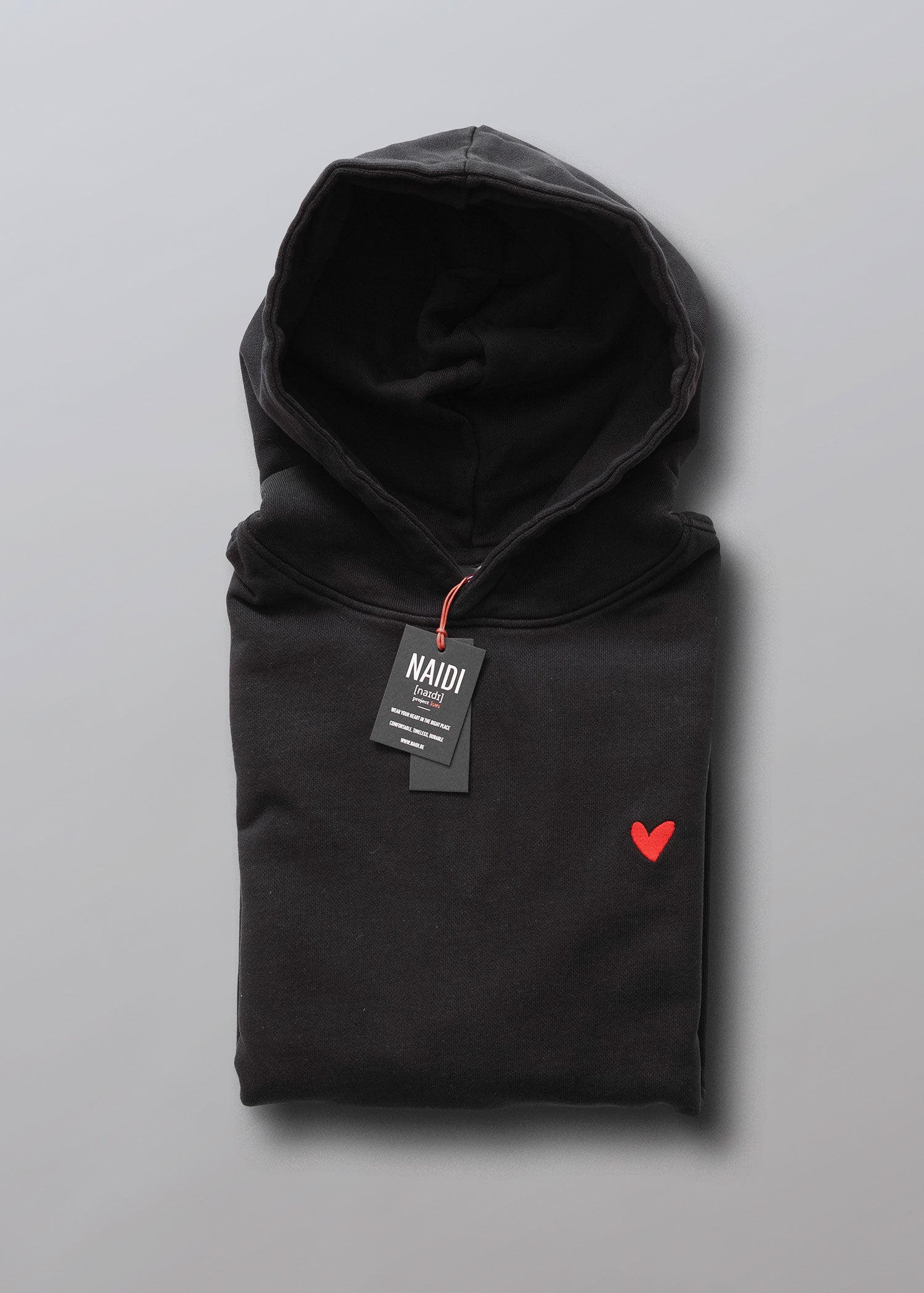 Oversized Hoodie mit Herz Logo