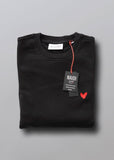 Oversized Sweatshirt mit Herz Logo