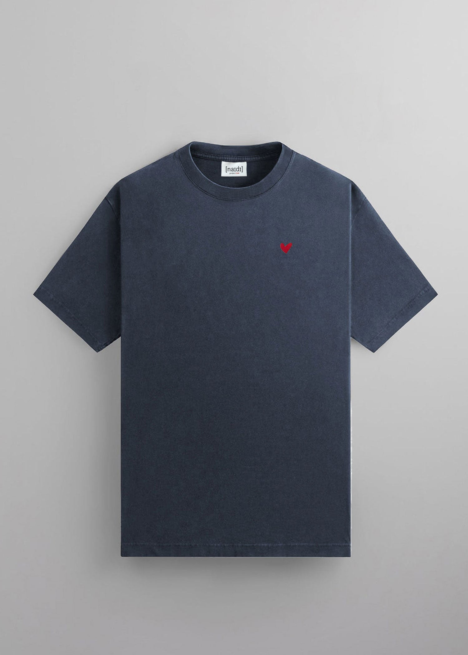 Oversized T-Shirt mit Herz Logo