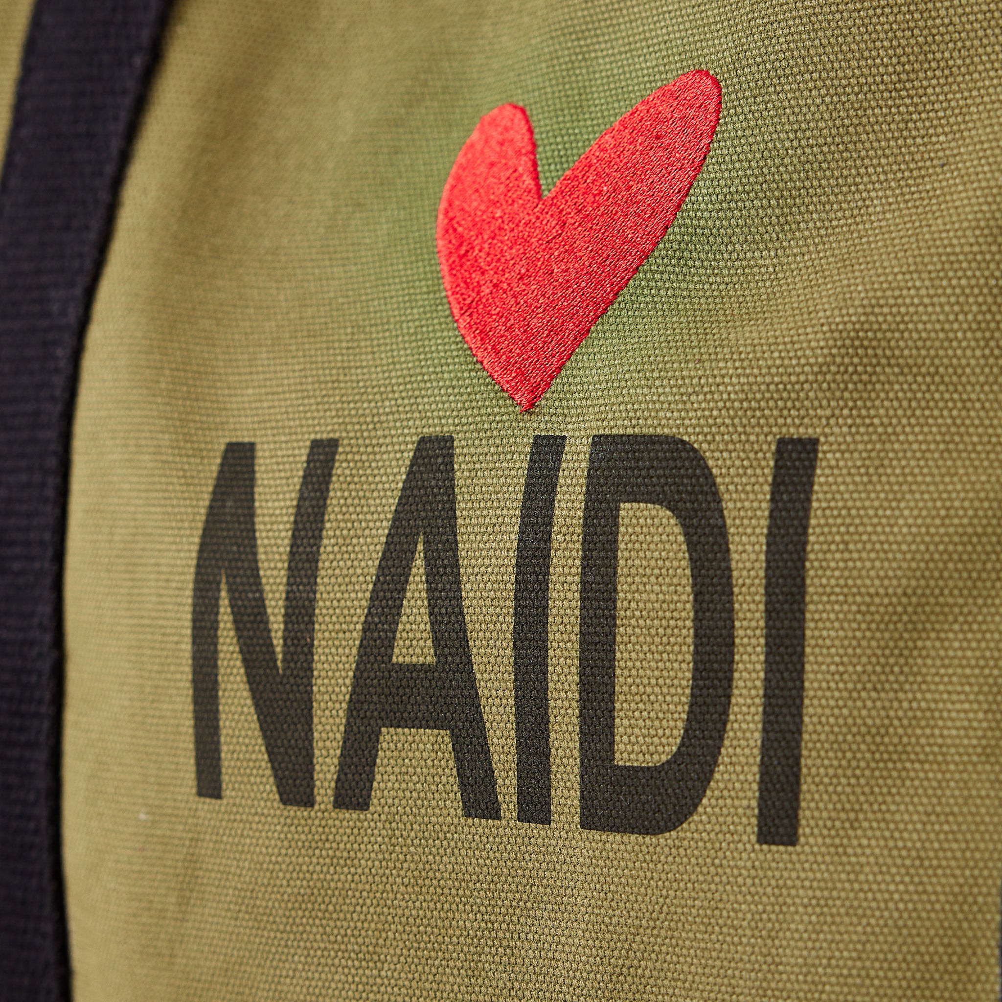 Tote Bag mit Herz Logo & Reißverschluss