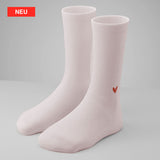 Gerippte Socken mit Logo am Knöchel (1,5cm)