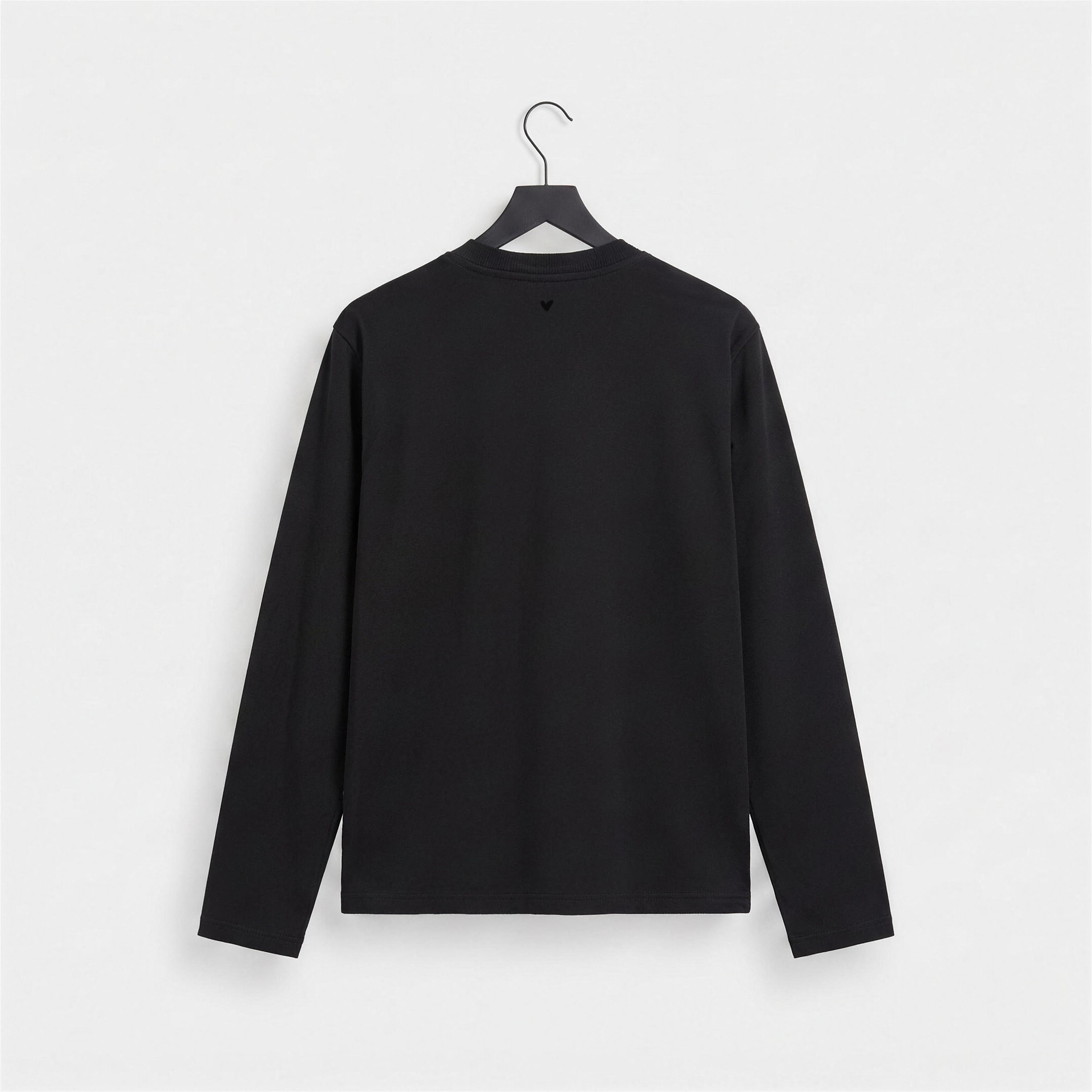 Herren Longsleeve mit Herz Logo (Brust)