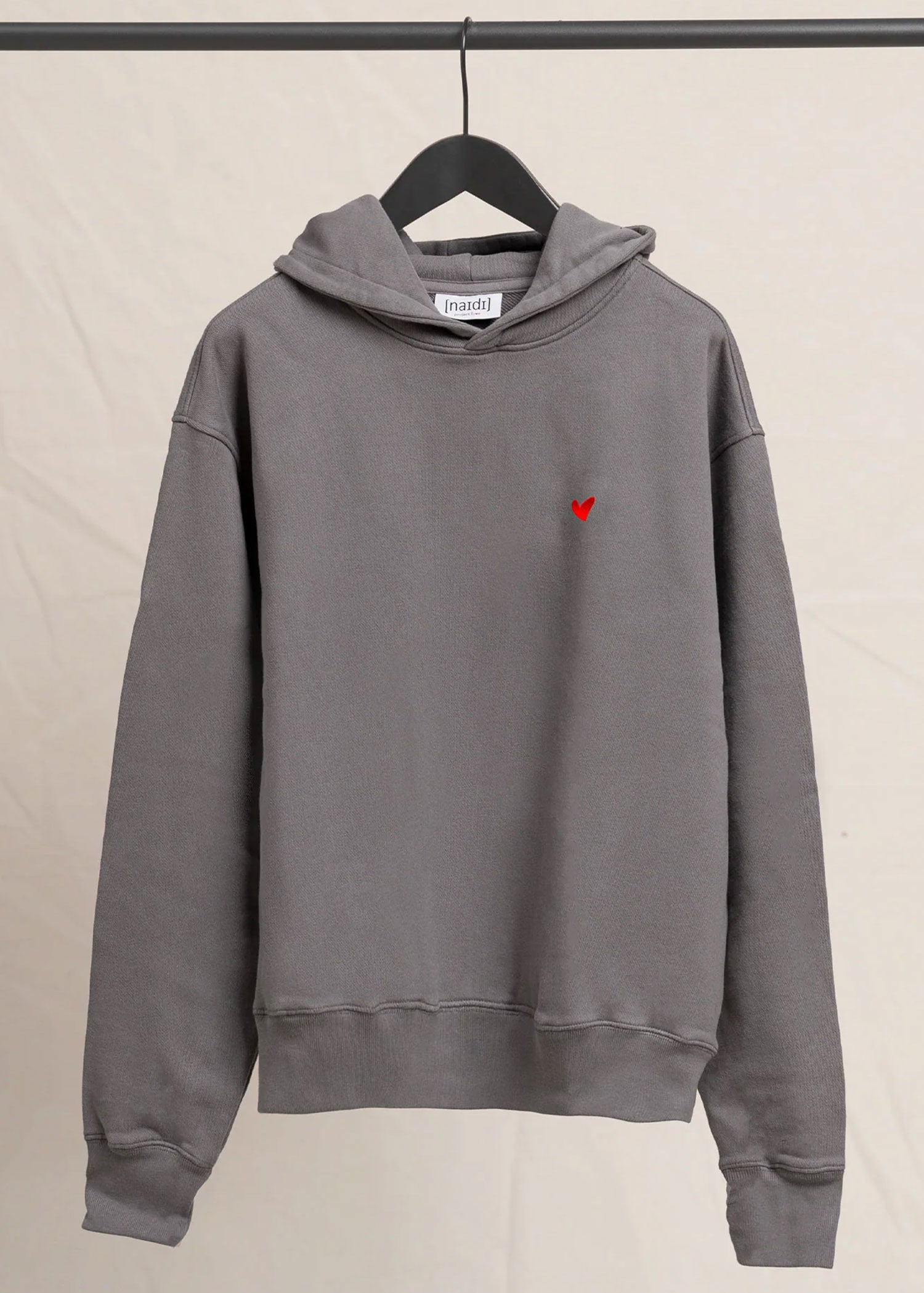 Oversized Hoodie mit Herz Logo