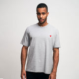 Rundhals T-Shirt mit Herz Logo 'FLOCK'