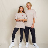 Oversized T-Shirt Light mit Herz Logo