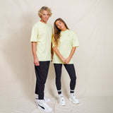 Oversized T-Shirt Light mit Ton in Ton Herz Logo
