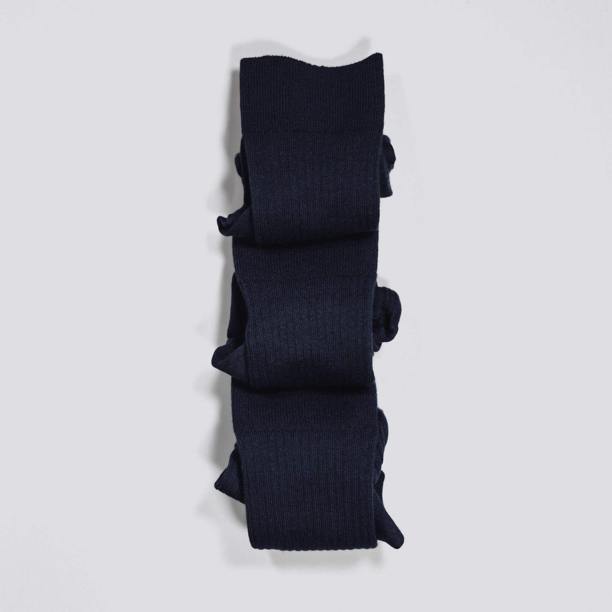Gerippte Socken aus Baumwolle 3er Pack