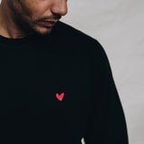 Sweatshirt mit Herz Logo