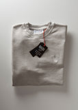 Stone Washed Sweatshirt mit Herz Logo Tonal