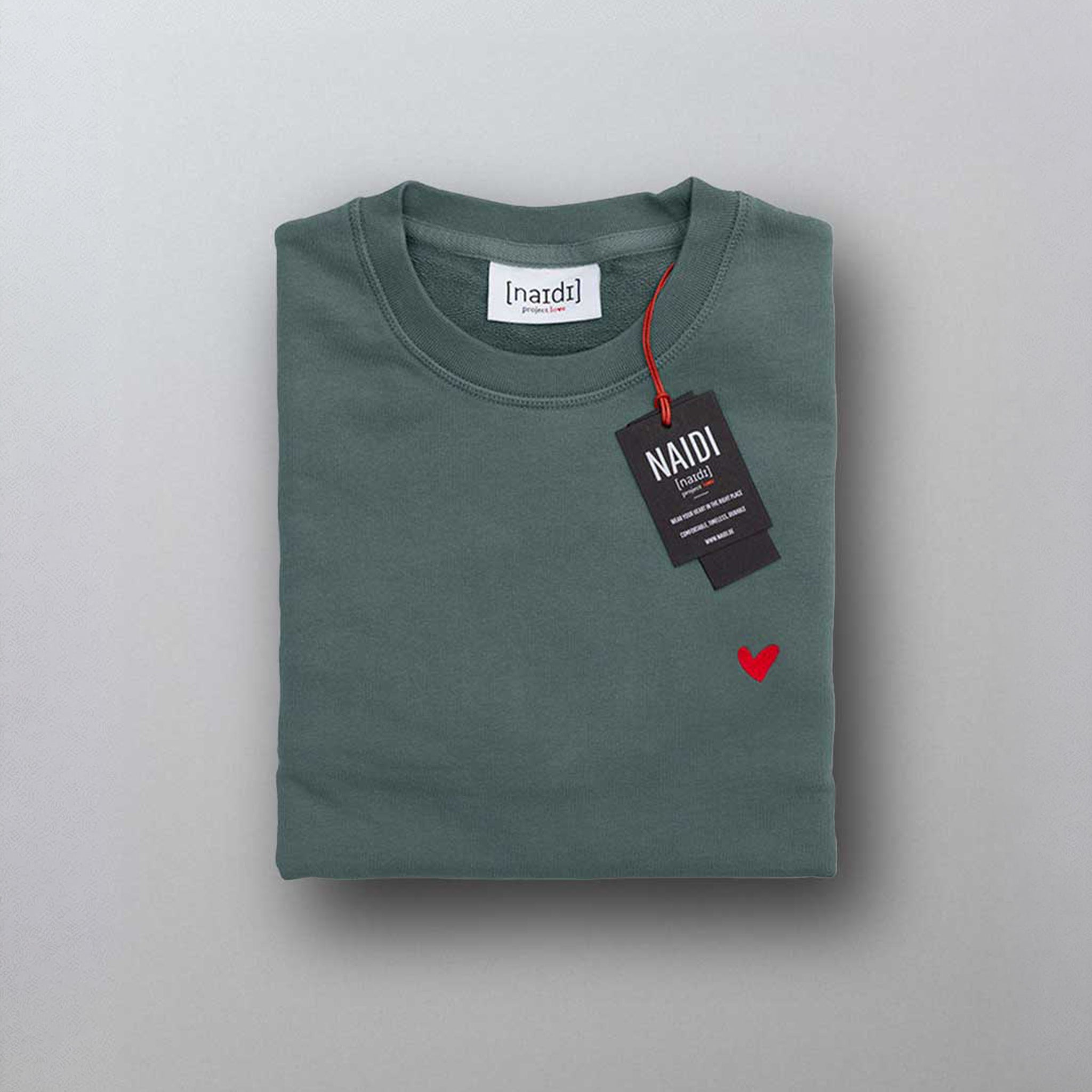 Sweatshirt mit Herz Logo