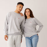 Sweatshirt mit Herz Logo