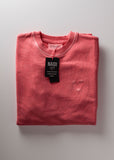 Stone Washed Sweatshirt mit Herz Logo Tonal