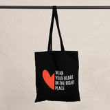 Tote Bag mit Herz Logo - Gift