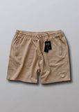 Premium Shorts mit Ton in Ton Herz Logo